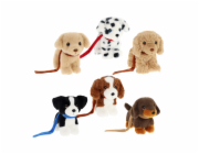 Keeleco Štěně Love na vodítku 14 cm 6 druhů