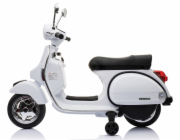 Dětský elektrický skútr Vespa PX150 bílý