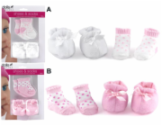 Dolls World - Boty a ponožky 2 druhy