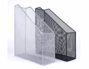 VICTORIA Stojan na časopisy drátěný, černá