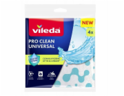 Univerzální utěrka s enzymy Vileda Pro Clean 4 ks.