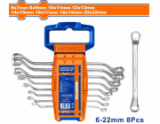 Wadfow Klíč očkoplochý zahnutý sada 8ks