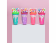 Kelímek s víčkem a brčkem Donuts 480ml - více variant