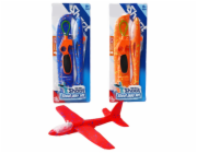Letadlo vystřelovací s LED efekty 34 cm - více druhů