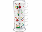 Bialetti SET 4 cap.TRICOLORE