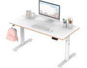 Ultradesk Dětský psací stůl, elektricky nastavitelný, 120X60 cm, 55-81 cm, PULSAR, bílý, ULTRADESK