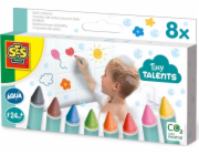 Hračka SES Kreativní pastelky do koupele 13050