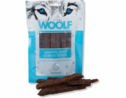 WOOLF Salmon with carrot strips - pamlsek pro psa - 100g