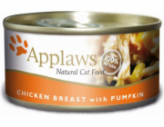 APPLAWS Chicken breast with pumpkin in broth - mokré krmivo pro kočky - 70g