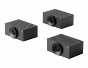 Huddly Crew - Kit - konferenční kamera - barevný - 20,3 MP - 1920 x 1080 - 1080p, 720p - USB 3.0 - s Ethernet switch, USB adaptér (balení 3)