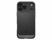 Spigen Rugged Armor MagSafe, matte black - iPhone 17 Pro Max
