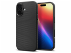 Spigen Liquid Air, matte black - iPhone 17