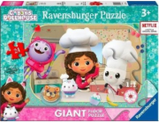 Ravensburger Polska Gabiina obří kočičí domeček, 24dílné puzzle