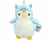 TULILO Plyšová hračka Romek Tučňák modrá 20 cm