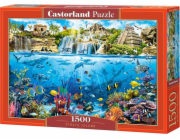 Castor Pirátský ostrov - Korálový útes 1500 dílků puzzle