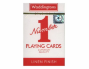 Winning Moves Waddingtons č. 1 červenomodré karty