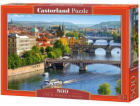 Castor 500dílné puzzle - Pohled na mosty v Praze