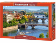 Castor 500dílné puzzle - Pohled na mosty v Praze