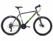 Horské jízdní kolo Capriolo OXYGEN 27,5"/20" šedozelené