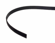 Organizér kabeláže Value Stahovací páska 10mm, suchý zip, 25m, černá