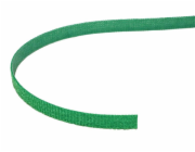 Organizér kabeláže Value Stahovací páska 10mm, suchý zip, 25m, zelená