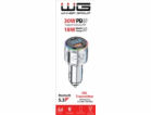WG - Nabíječka do auta, Transmitter FM, USB-A QC 3.0 18W ...