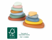 small foot Montessori říční kameny Balanční hra