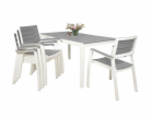 Zahradní nábytek Keter Harmony set stůl + 4 židle bílý /s...