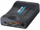 WG - Audio video konvertor SCART na HDMI, černá