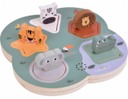 small foot 3D puzzle se zvuky zvířat Safari