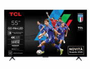 TCL 55C69K televizor 139,7 cm (55") 4K Ultra HD Smart TV Wi-Fi Metalická