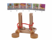 Hlavolam - dřevěné 6 druhů