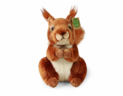 Rappa Plyšová veverka sedící 23 cm ECO-FRIENDLY