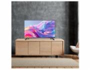 CHiQ U55QST TV 55", UHD, QLED, ultratenká, Google TV, DLG 120 Hz, Dolby Audio, Frameless, metalická