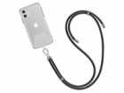 WG - Crossbody lace strap / transparent / black