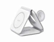 WG - Bezdrátová nabíječka WGMaxFlex 3in1 / Skládací / 15W+5W+2.5W / WG 42 / white