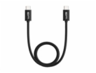 WG - Datový kabel Type-C to Type-C / 1m / 3A / black
