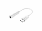 WG - Adaptér Type-C + 3,5mm jack / DAC chip / white