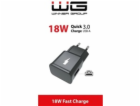 WG - Síťová nabíječka Fast 1x USB-A, Quick Charge 3.0, 5V...