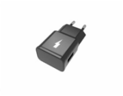 WG - Síťová nabíječka Fast 1x USB-A, Quick Charge 3.0, 5V-9V-12V, black