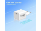 WG - Síťová nabíječka 1x USB-C PD 20W, 5V-9V-12V, kabel T...