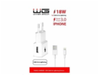 WG - Síťová nabíječka 1x USB-A, Quick Charge 3.0, 5V-9V-1...
