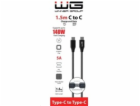 WG - Datový kabel Type-C na Type-C, 1,5 metrů, 5A, 140W, ...