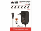 WG - Univerzální nabíječka s 13 adaptéry, černá