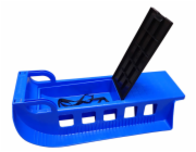 Dětské sáňky Kamzík plastové - modrý