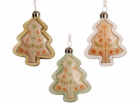 Vánoční hračka Stromek, 11,5 cm, sklo