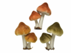 Dekorace, "Houby" 520701, plast