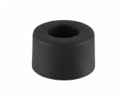 Zarážka dveří Haushalt, 2,5 cm, O 4 cm, gumová, černá