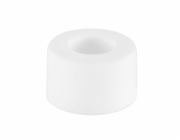 Zarážka dveří Haushalt, 2,5 cm, O 4 cm, guma, bílá