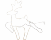 Dekorace Jelen, 59 cm, 343 LED diod